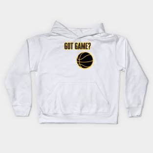 Got game - gold Kids Hoodie